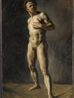 Eugène Delacroix, Etude d'homme nu